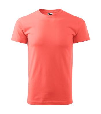 MALFINI Pánské tričko Basic - Korálová | L