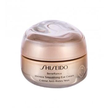 Shiseido Benefiance Wrinkle Smoothing 15 ml oční krém pro ženy na všechny typy pleti; proti vráskám; na dehydratovanou pleť