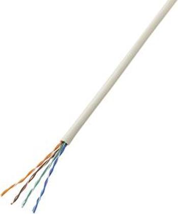 Telefonní kabel TRU COMPONENTS J-Y(ST)Y, 4 x 0.60 mm, šedá, 25 m