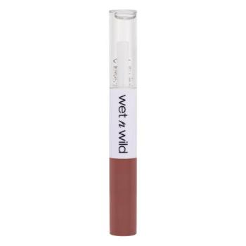 Wet n Wild MegaLast Lock 'N' Shine Lip Color + Gloss 4 ml rtěnka pro ženy Lotus Petal tekutá rtěnka