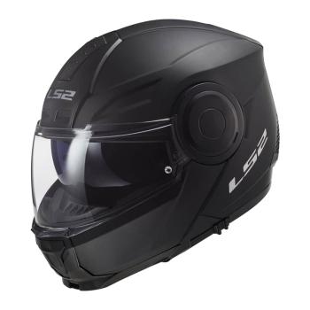 Výklopná moto přilba LS2 FF902 Scope Solid Barva Gloss Black, Velikost XL (61-62)