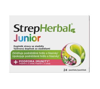 StrepHerbal Junior 24 pastilek