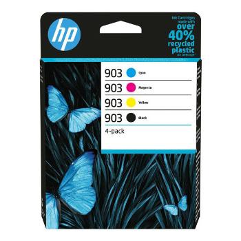 MultiPack HP 6ZC73AE - originální cartridge HP 903, černá + barevná, 1x8ml/3x4ml multipack