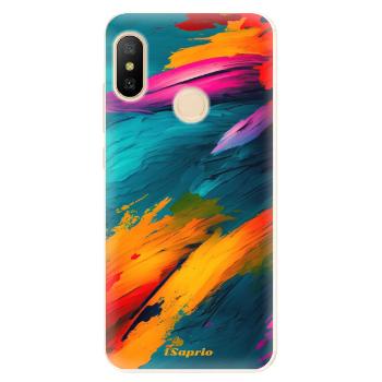 Odolné silikonové pouzdro iSaprio - Blue Paint - Xiaomi Mi A2 Lite