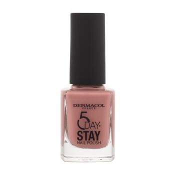 Dermacol 5 Day Stay 11 ml lak na nehty pro ženy 50 Antique Rose