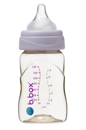 B.box Antikoliková kojenecká láhev růžová 180 ml