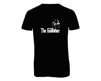 Pánské triko s výstřihem do V The Godfather - Kmotr