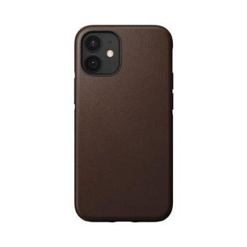 Nomad Rugged Leather case odolný kryt iPhone 12 mini hnědý