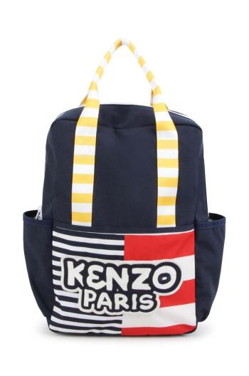 Dětský batoh Kenzo Kids černá barva, velký, vzorovaný, K60026