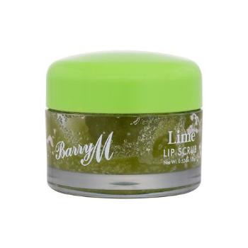 Barry M Lip Scrub Lime 15 g peeling pro ženy