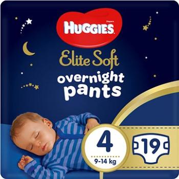 HUGGIES Elite Soft Pants přes noc Pants vel. 4 (19 ks) (5029053548166)