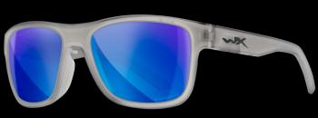 Wiley x polarizační brýle ovation captivate polarized blue mirror smoke grey matte slate