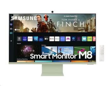 Samsung MT LED LCD Smart Monitor 32" LS32BM80GUUXEN-plochý, VA, 3840x2160, 4ms, HDMI, USB C