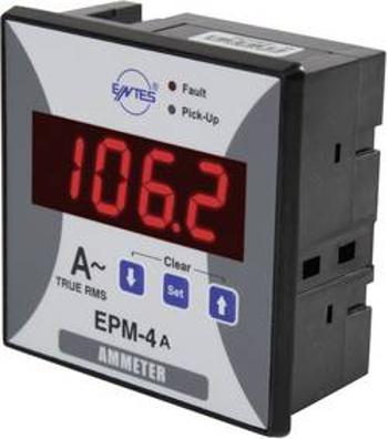 Panelový programovatelný ampérmetr Entes, EPM-4A-96, 50 mA - 10 kA