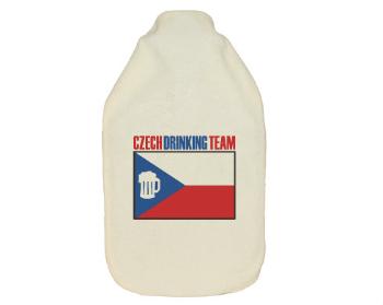 Termofor zahřívací láhev Czech drinking team