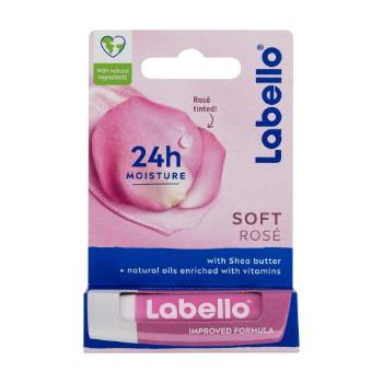 Labello Soft Rosé 24h Moisture Lip Balm 4,8 g balzám na rty pro ženy