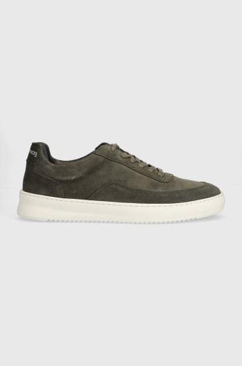 Semišové sneakers boty Filling Pieces Mondo Suede zelená barva, 46733731277