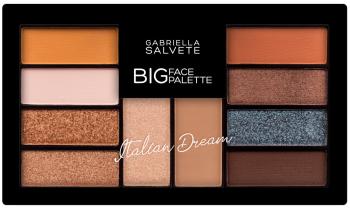 Gabriella Salvete Italian Dream, Paletka očních stínů, bronzeru a rozjasňovače 12 g
