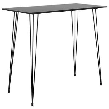Barový stůl černý 120x60x105 cm (248143)