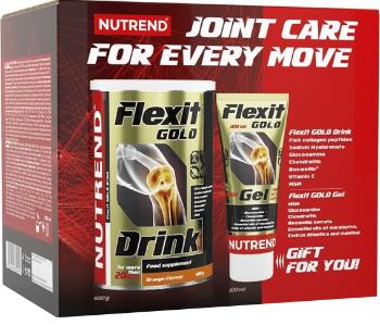 Nutrend Flexit gold drink pomeranč 400 g + Flexit gold gel 100 ml