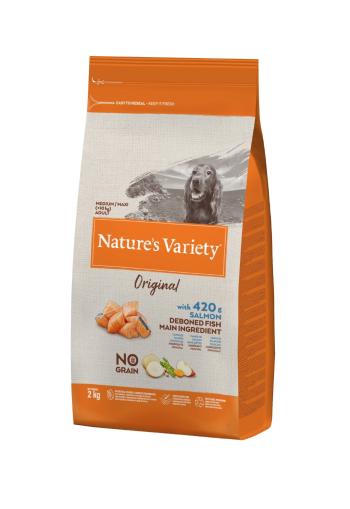 Nature's Variety Original medium/maxi adult dog bez obilovin s lososem 2 kg