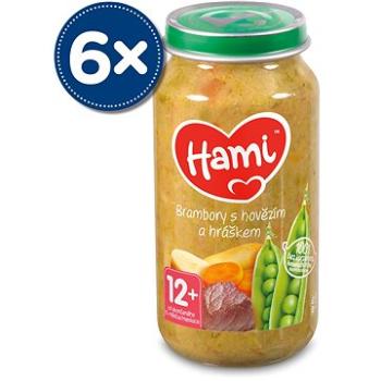 Hami Brambory s hovězím a hráškem 6× 250 g (5900852929977)