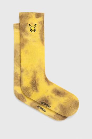 Ponožky Capslab x Pokemon žlutá barva
