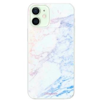 Odolné silikonové pouzdro iSaprio - Raibow Marble 10 - iPhone 12 mini