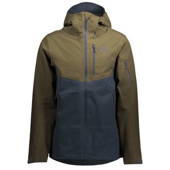 pánská skitouringová bunda SCOTT Jacket M's Explorair 3L, earth brown/dark blue (vzorek) velikost: M