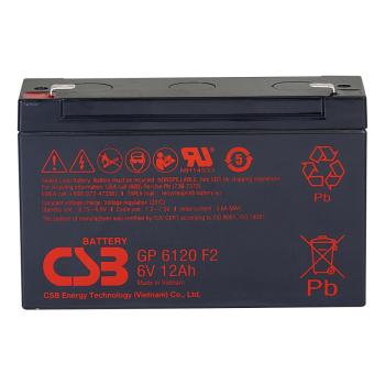 Záložní akumulátor CSB GP6120 F2 6V, 12Ah, 180A