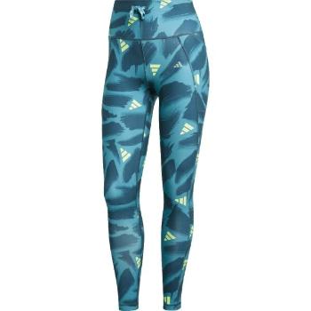 adidas RUNNING LEGGINGS Dámské běžecké legíny, tmavě zelená, velikost