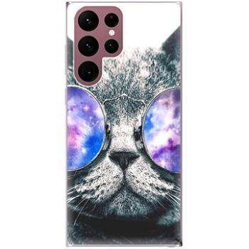iSaprio Galaxy Cat pro Samsung Galaxy S22 Ultra 5G (galcat-TPU3-S22U-5G)