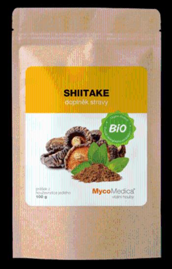 MycoMedica BIO Shiitake prášek 100 g