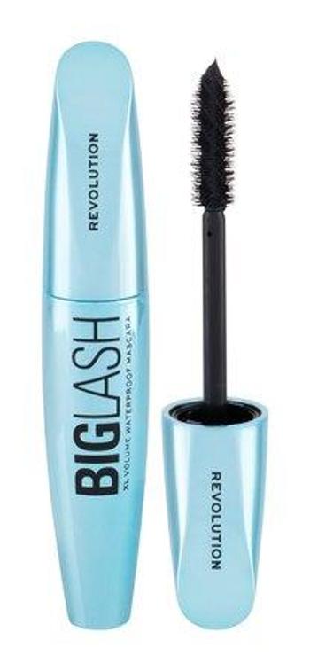 Makeup Revolution Big Lash Volume voděodolná řasenka pro objem Black 8 ml