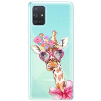 iSaprio Lady Giraffe pro Samsung Galaxy A71 (ladgir-TPU3_A71)
