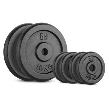 Capital Sports IPB 30 kg Set, sada závaží na činky, 4x 2,5 kg + 2x 10 kg, 30 mm