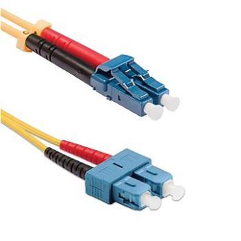 Ctnet optický patch kabel SC-LC 9/125 OS2 (CEITkab06nad)