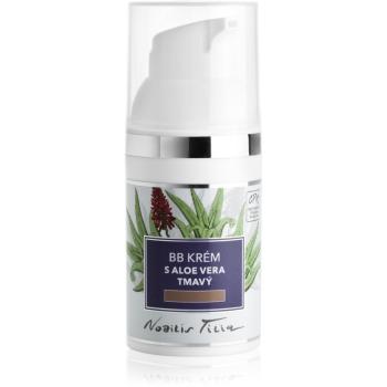 Nobilis Tilia Obličejový Krém BB krém s hydratačním účinkem s aloe vera odstín Dark 30 ml