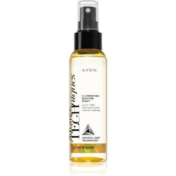 Avon Advance Techniques Ultimate Shine fixační sprej pro lesk a hebkost vlasů 100 ml