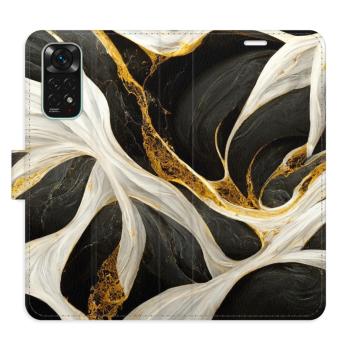 Flipové pouzdro iSaprio - BlackGold Marble - Xiaomi Redmi Note 11 / Note 11S