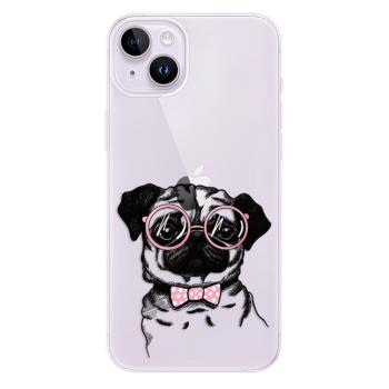 Odolné silikonové pouzdro iSaprio - The Pug - iPhone 14 Plus