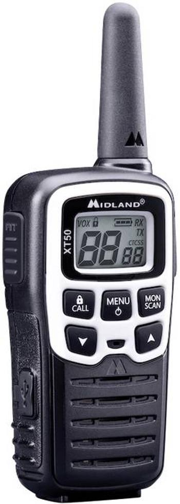 PMR radiostanice Midland XT50 Adventure C1178.03, sada 2 ks