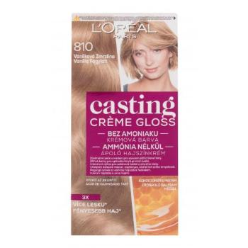 L'Oréal Paris Casting Creme Gloss 48 ml barva na vlasy pro ženy poškozená krabička 810 Vanilla Icecream na všechny typy vlasů