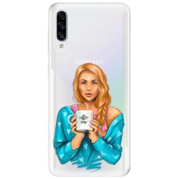 iSaprio Coffe Now - Redhead pro Samsung Galaxy A30s (cofnored-TPU2_A30S)