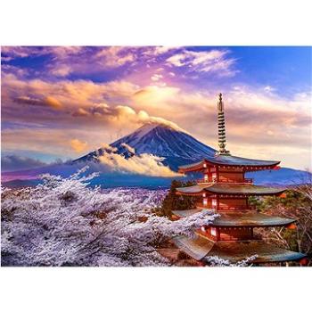 Enjoy Hora Fudži na jaře, Japonsko 1000 dílků (1368)