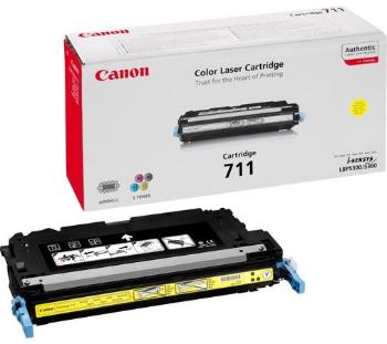 Toner Canon CRG-711Y žlutý (6000str./5%), 1657B002