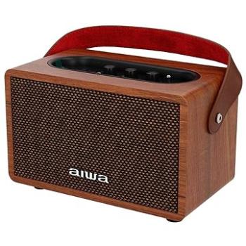 AIWA MI-X100 Retro X hnědý (MI-X100X-BROWN)