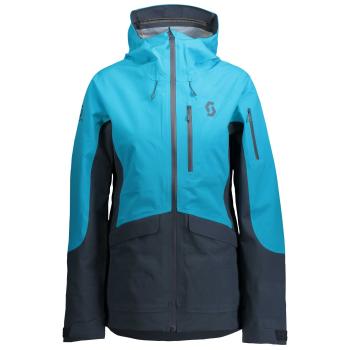 dámská freeridová bunda SCOTT Jacket W's Vertic 3L, breeze blue/dark blue (vzorek) velikost: M