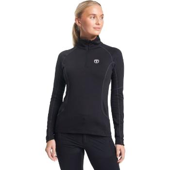 TENSON TXLITE HALF ZIP W Dámská mikina, černá, velikost