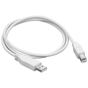 OEM USB 2.0 propojovací 3m A-B bílý (šedý) (11998831)